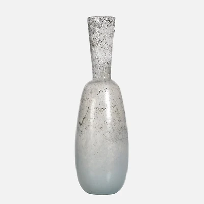 Trumpet Neck Vase, 20" - Grey Silver