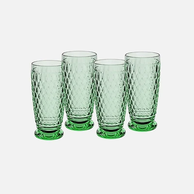 Villeroy & Boch Boston Colored Verres à soda, ensemble de 4 - Vert
