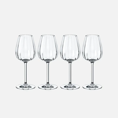 Villeroy & Boch Rose Garden Verres à vin blanc, ensemble de 4 - 4,25 oz