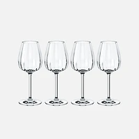 Villeroy & Boch Rose Garden Verres à vin blanc, ensemble de 4 - 4,25 oz