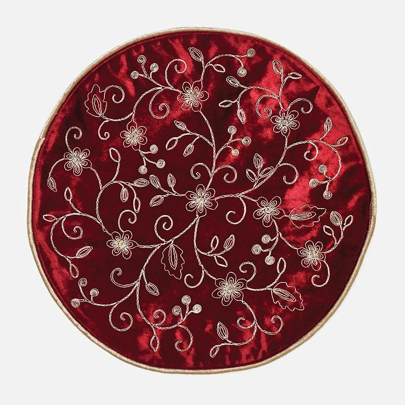 Velvet Floral Napperon