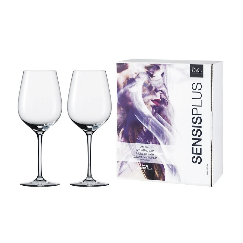 Set of 2 SensisPlus Red Wine Glass by Eisch