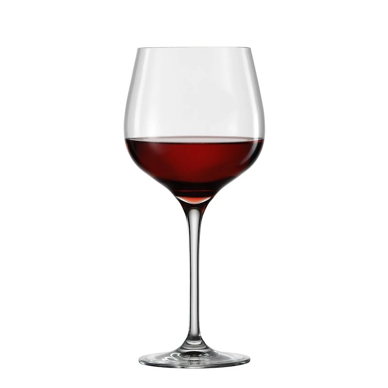 Set of 2 SensisPlus Grand Burgundy Glass by Eisch