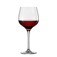 Set of 2 SensisPlus Grand Burgundy Glass by Eisch