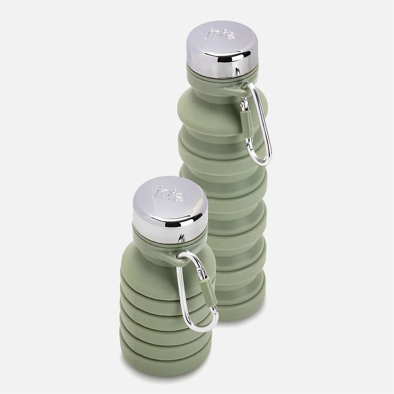 Bouteille d'eau rétractable Joie - Sauge