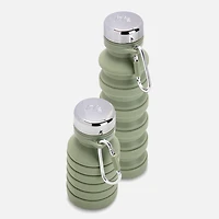 Bouteille d'eau rétractable Joie - Sauge