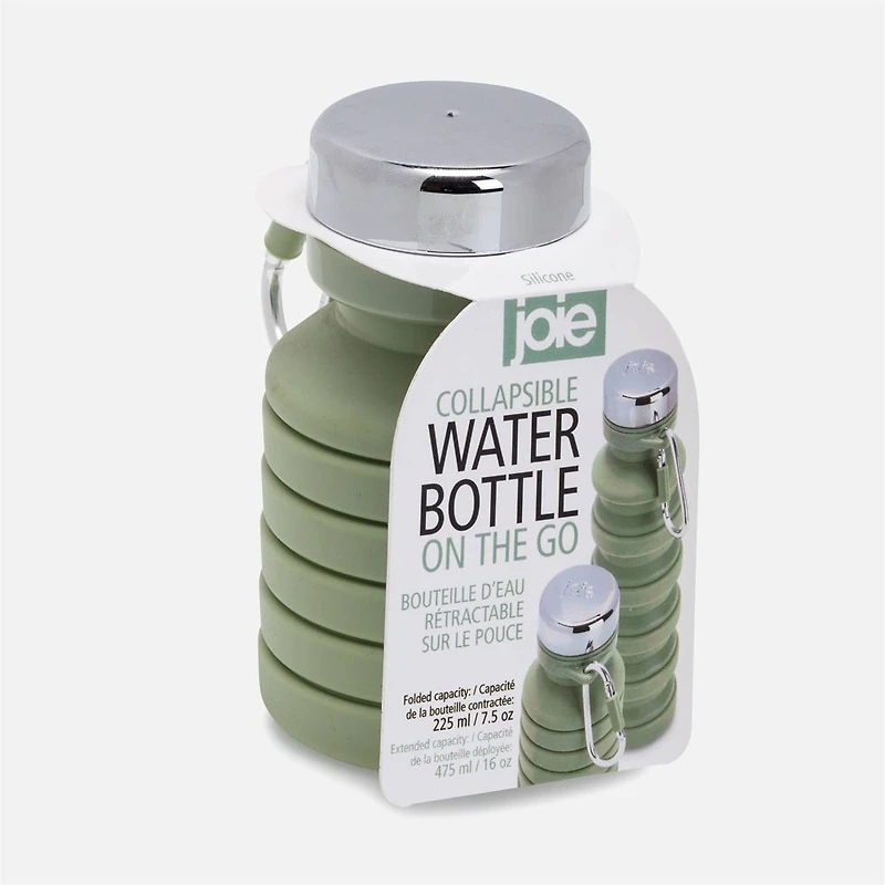Bouteille d'eau rétractable Joie - Sauge