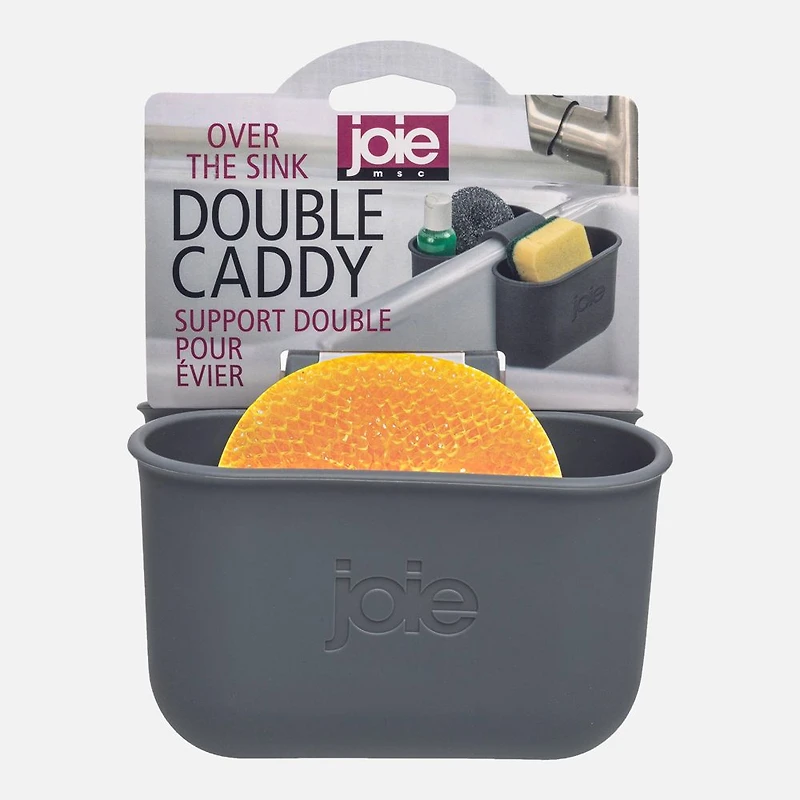 Support double au-dessus de l'évier - gris