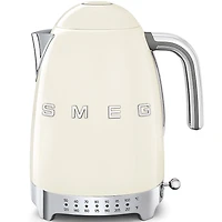 Smeg 50's Retro Style Variable Temperature Cordless Kettle, 1.7L