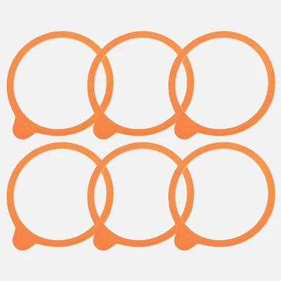 WECK Large Rubber Rings, Set of 6