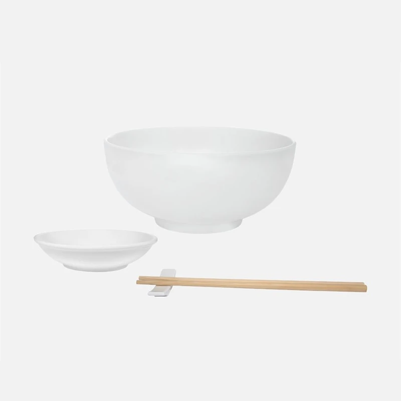  Maxwell & Williams White Basics Rice Bowl Set, 16 Pieces