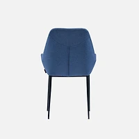 Windsor Set of 2 Accent Chairs, Denim