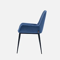 Windsor Set of 2 Accent Chairs, Denim