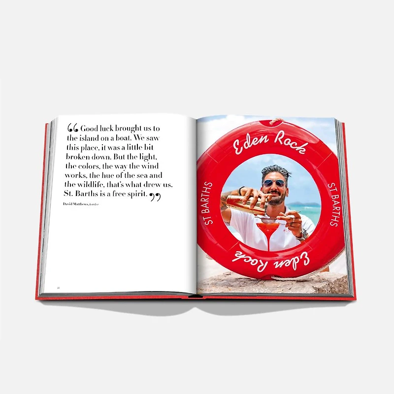 Assouline Livre Anglais St. Barths Freedom