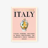 Wine and Travel Italy Book, English