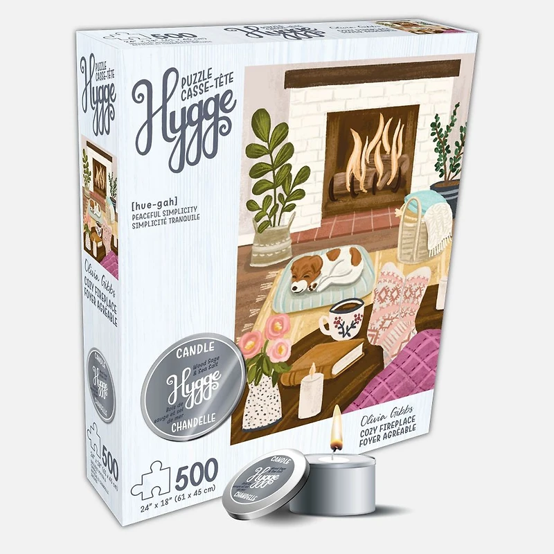 Cozy Fireplace Puzzle