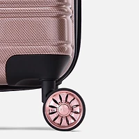 Valise ABS - Or Rose, 20 po