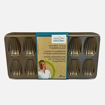 Anna Olson Kitchen Madeleine Pan - 12-cup