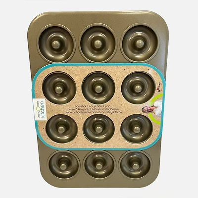 Anna Olson Kitchen Donut Pan - 12-cup
