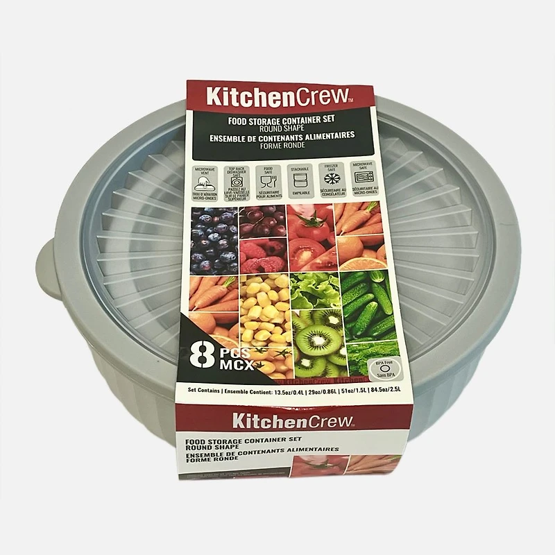 Kitchen Crew Food Storage Container Set