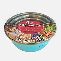 Kitchen Crew Mixing Bowls, 4 pieces