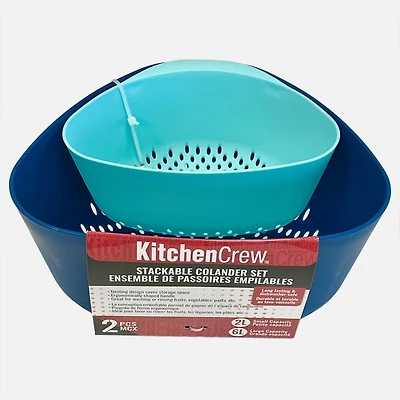 Kitchen Crew Ensemble de Passoires empilables