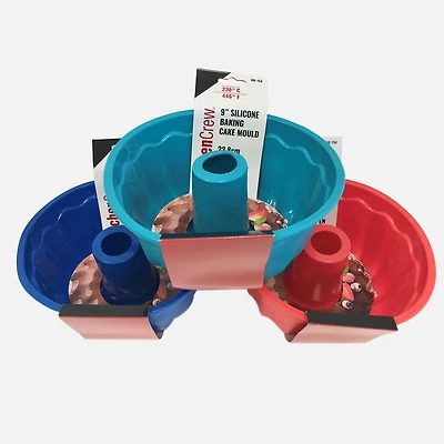 Kitchen Crew Moule à gâteau en silicone - 9 po