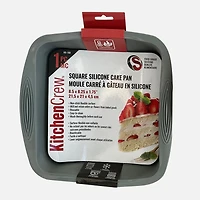 Kitchen Crew Moule à gâteau carré en silicone - Assorted