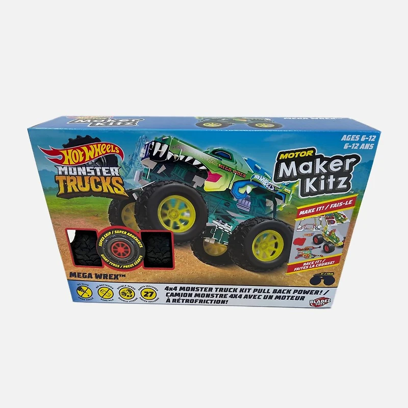 Hot Wheels Mega Wrex Monster Truck Kits