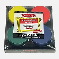 Peinture à doigts - paquet de 4