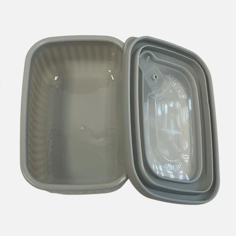 Contenants de rangement, 8 pièces - Rectangulaire