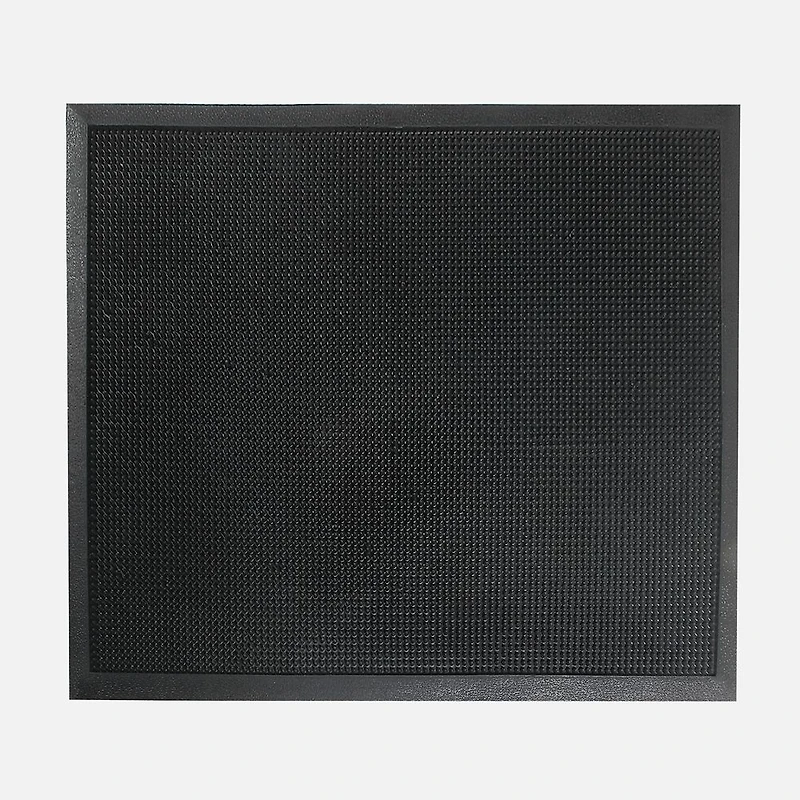 Rubber Pin Heavy Duty Black Floor Mat