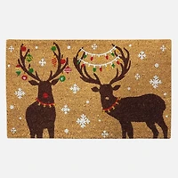 Coir Mat - Reindeers