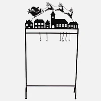 Stocking Holder Xmas Night - Black