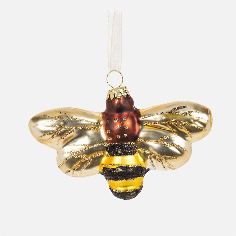 Classic Bee Ornament - 4”
