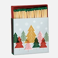 Pastel Trees Matches - 100 Sticks