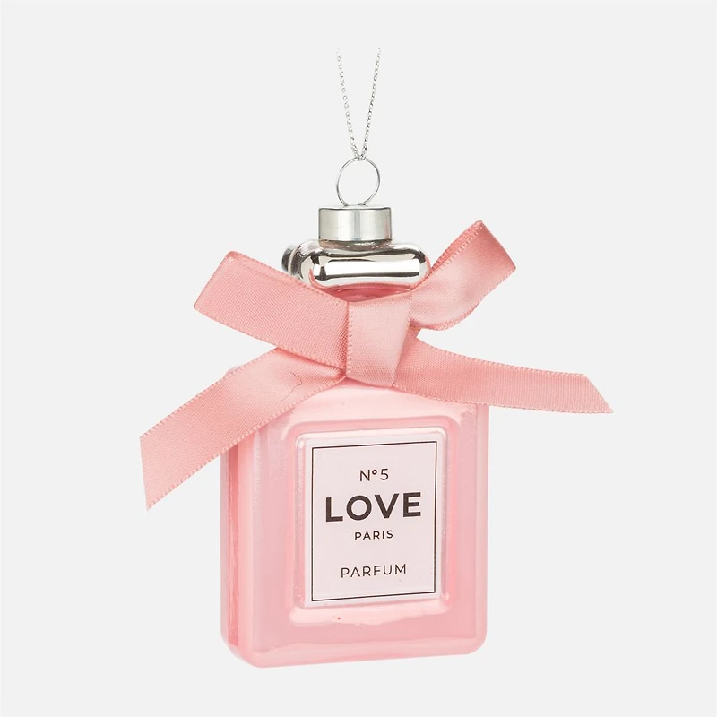Perfume Bottle Ornament - 3”