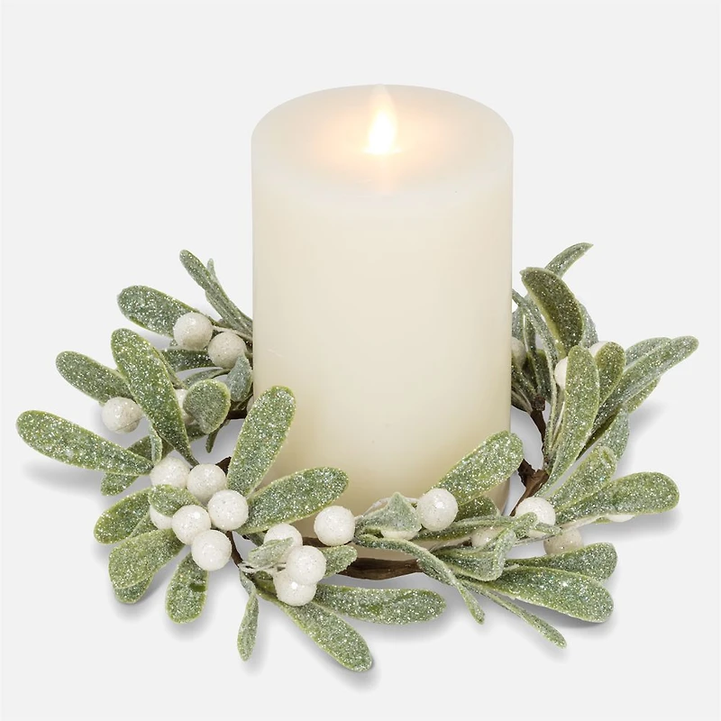 Mistletoe Candle Ring