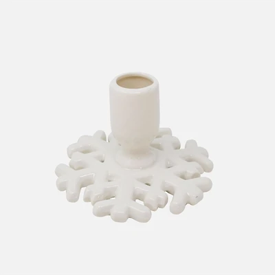 Snowflake Candle Holder
