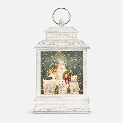 Demdaco Cozy Time Snowman Snow Globe with Light