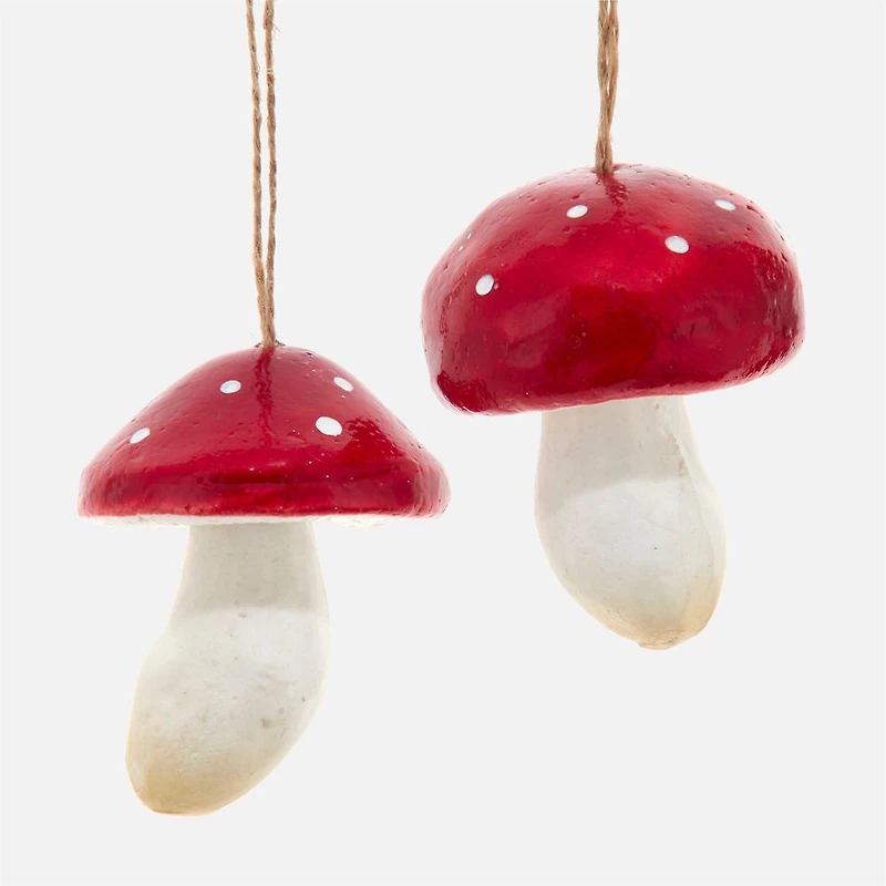 3.5"Red Mushroom Ornament