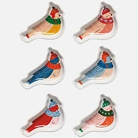 Pinch Bowls Season's Tweetings, Set of 6