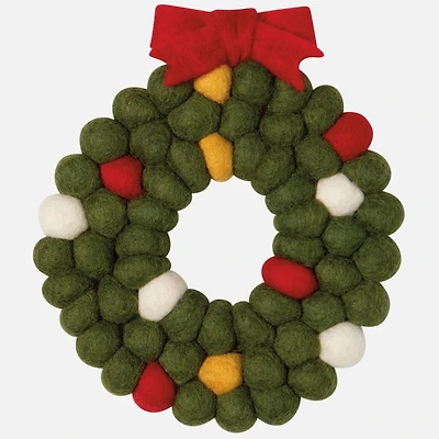 Trivet Felt Wreath