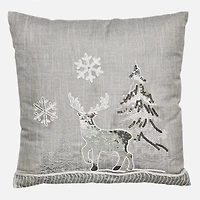 « Dasher » Coussin de Noël