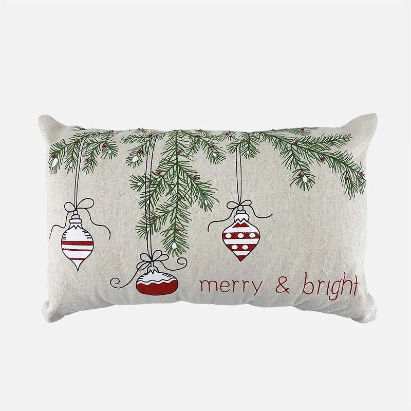 Pine Holiday Cushion