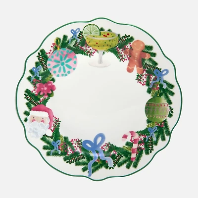 Maxwell & Williams Tis the Season Dinner Plate, White