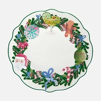 Maxwell & Williams Tis the Season Dinner Plate, White