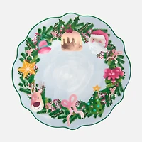 Maxwell & Williams Tis the Season Blue Plate