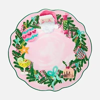 Maxwell & Williams Tis the Season Plate - Pink