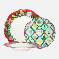 Maxwell & Williams Tis the Season Dinnerware Set, 12-Pieces